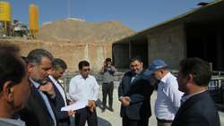 بازدید بازرس کل استان یزد از پروژه‌های رینگ شهری 